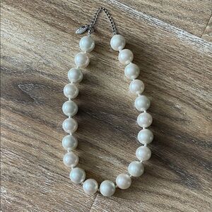 Ann Taylor Oversized Pearl Statement Necklace